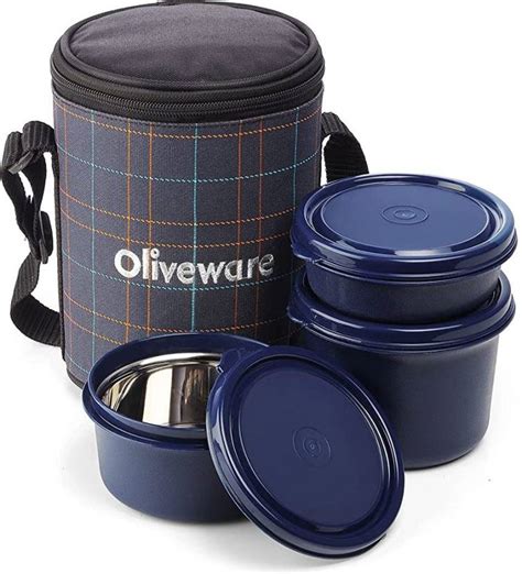 oliveware steel lunch box|oliveware tiffin.